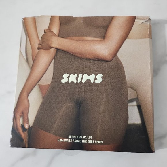 SKIMS Other - SKIMS Clay Seamless Sculpting High Waist Above the Knee Size XL